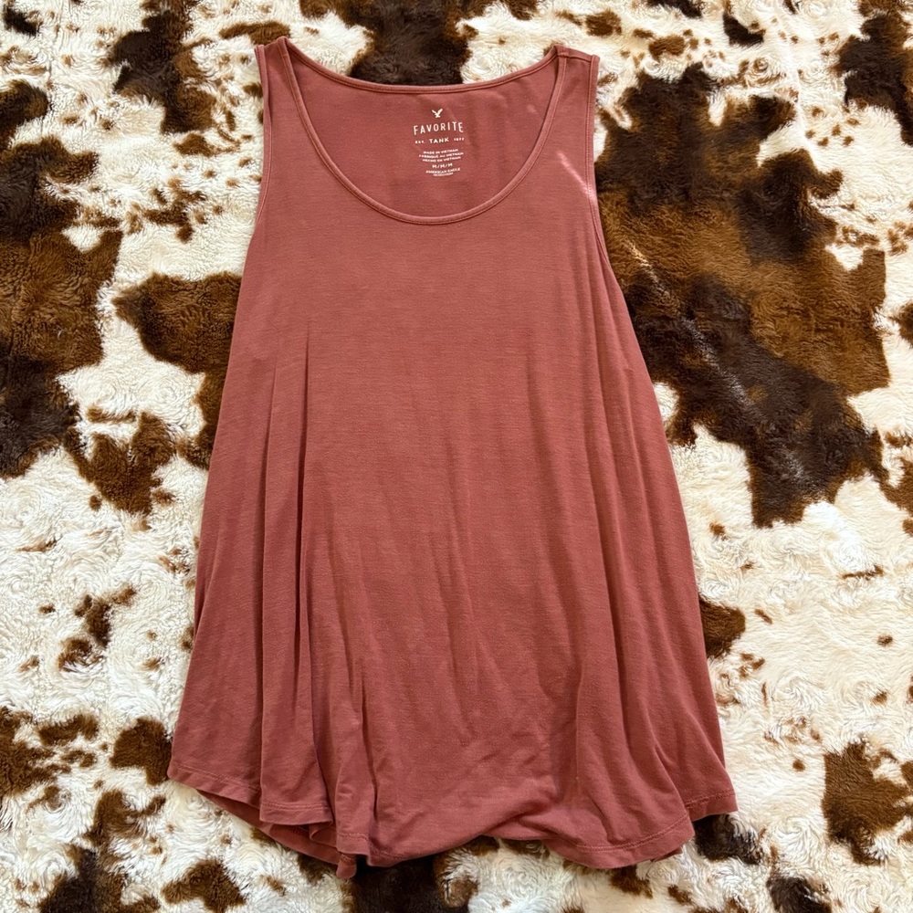 American Eagle Rust Tank Top